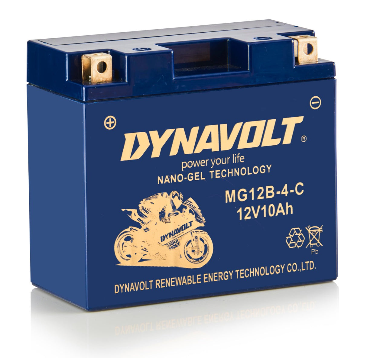 Dynavolt-Batterie MG12B-4-C (YT12B-4)