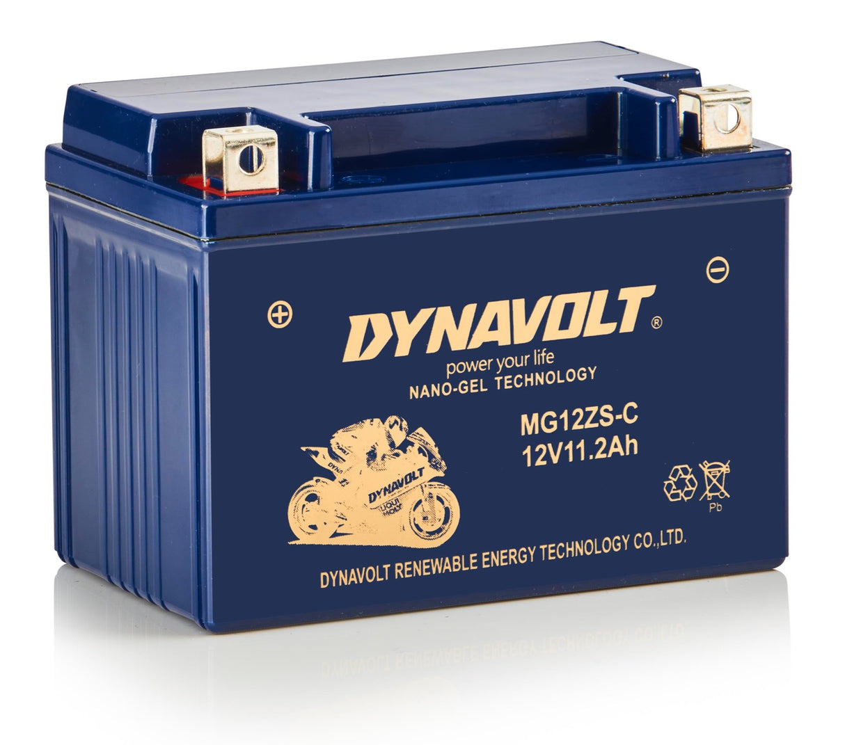 Dynavolt-Batterie MG12ZS-C (YT12ZS)