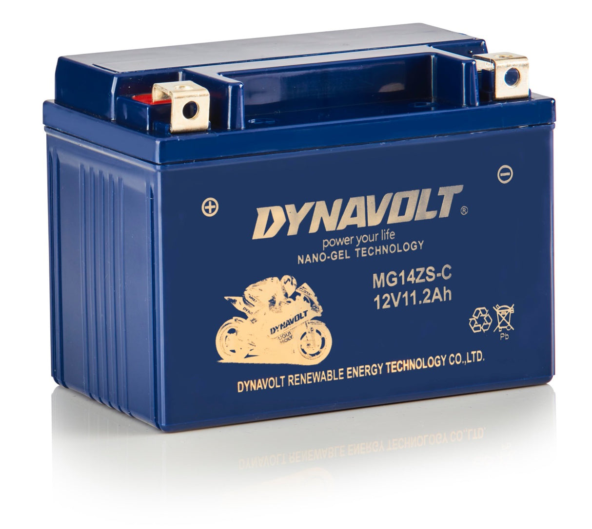 Dynavolt Battery MG14ZS-C (YTZ14-S)