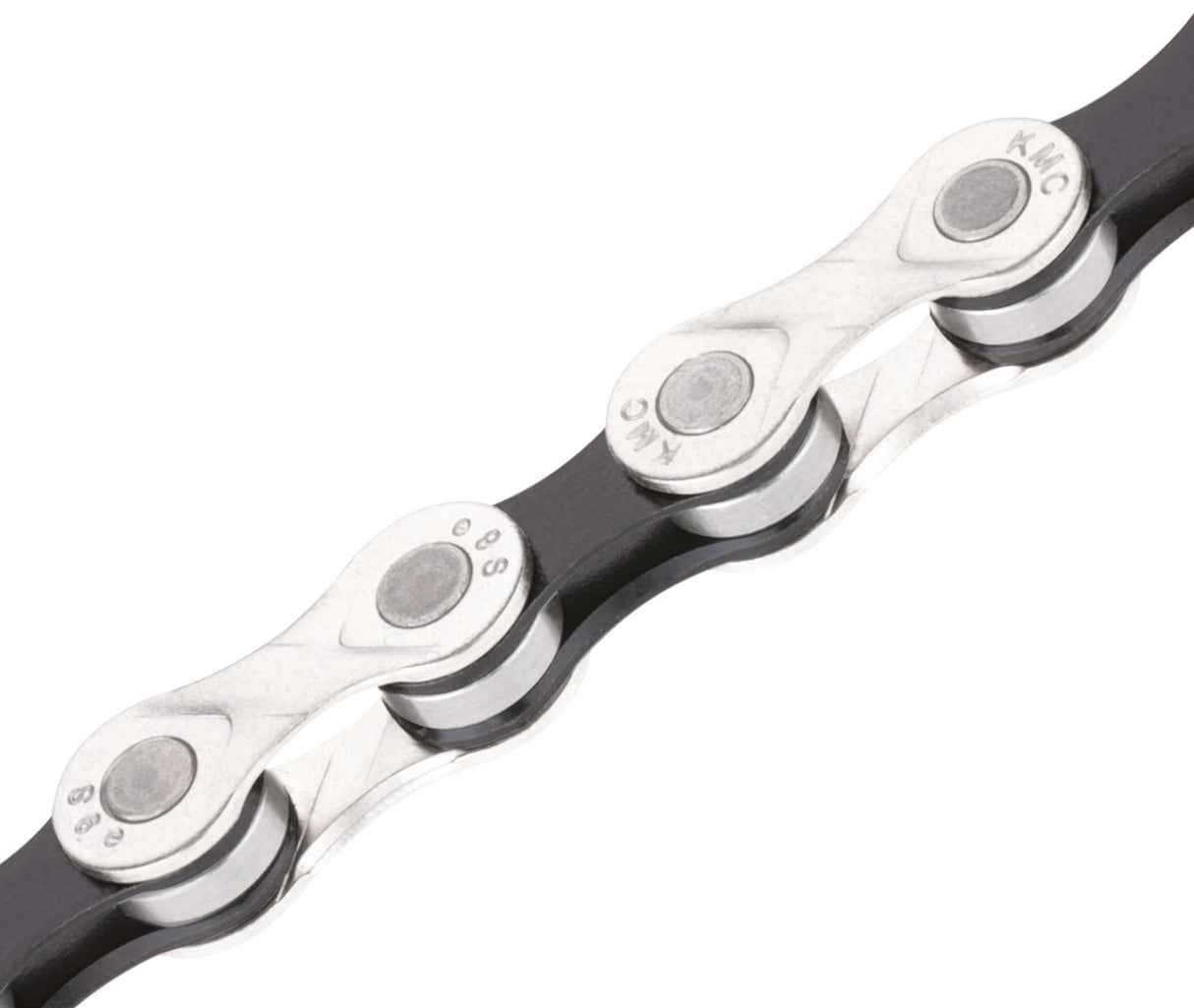 KM E9 E-bike bicycle chain 9 SP 1 2x11 128 136 SILKS SILVER BLACK