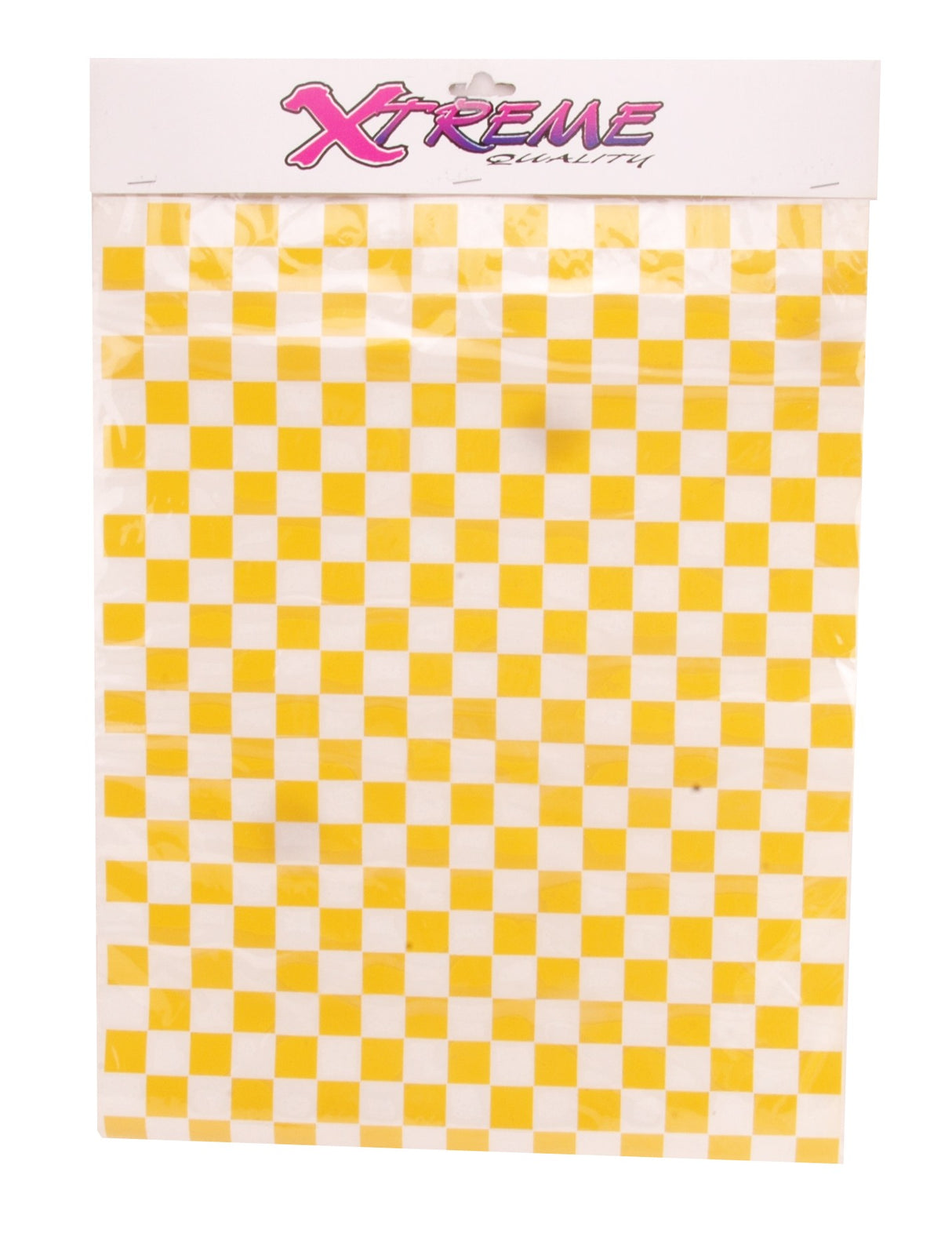 Various sticker set Block flag yellow