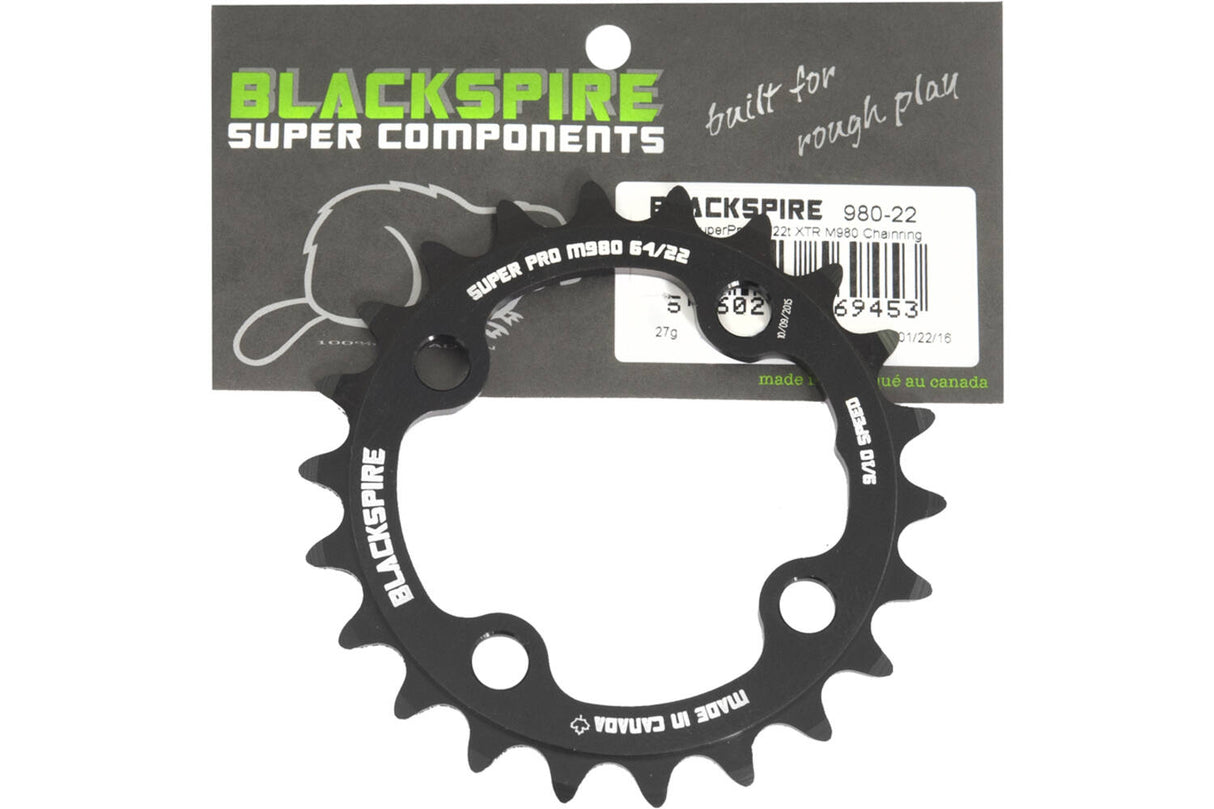 BlackSpire - Chain Top MTB Super Pro XTR FC -M980 64BCD 22T.