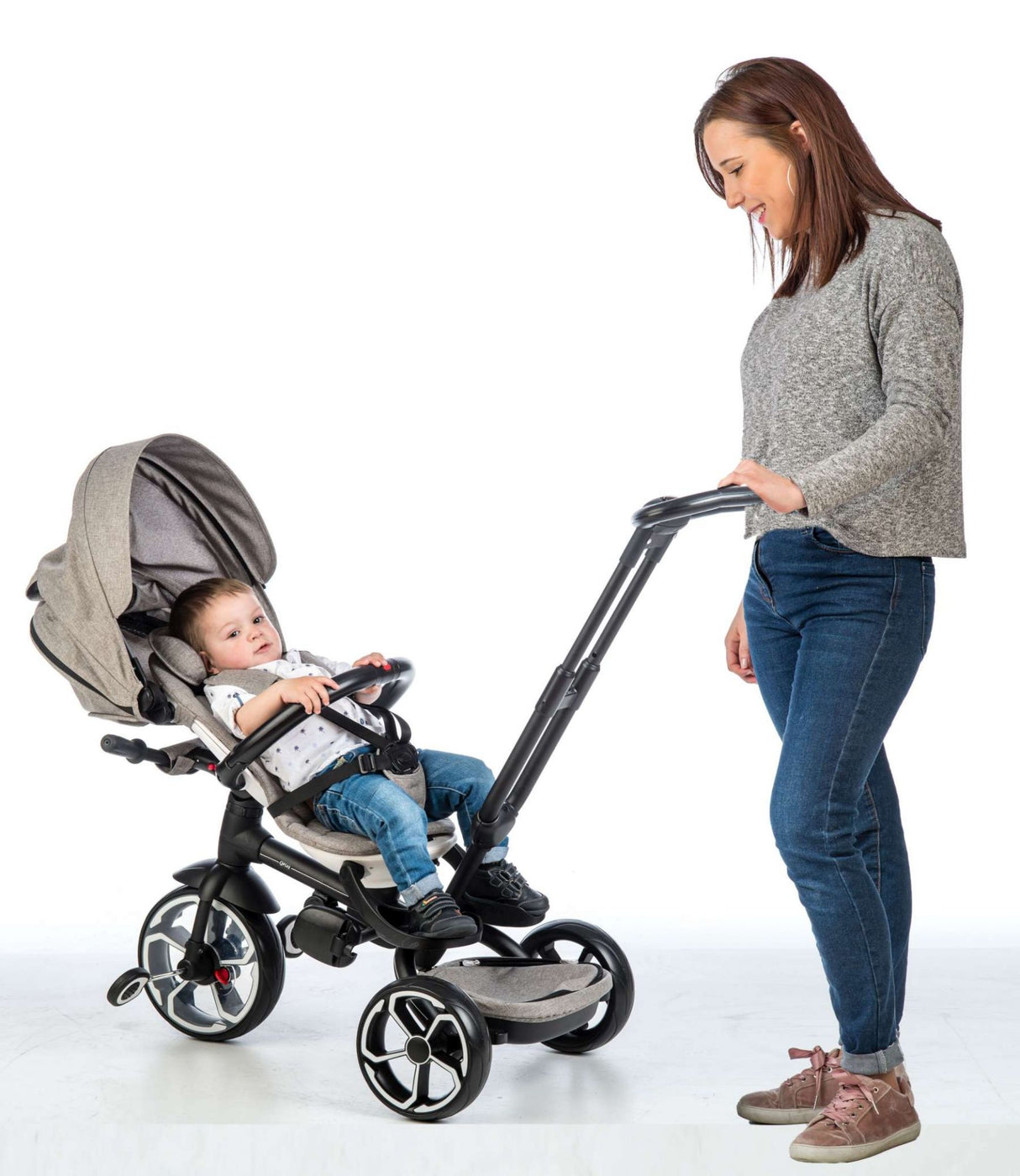 Qplay Treeker Preis 4 in 1 Jungen und Mädchen blau