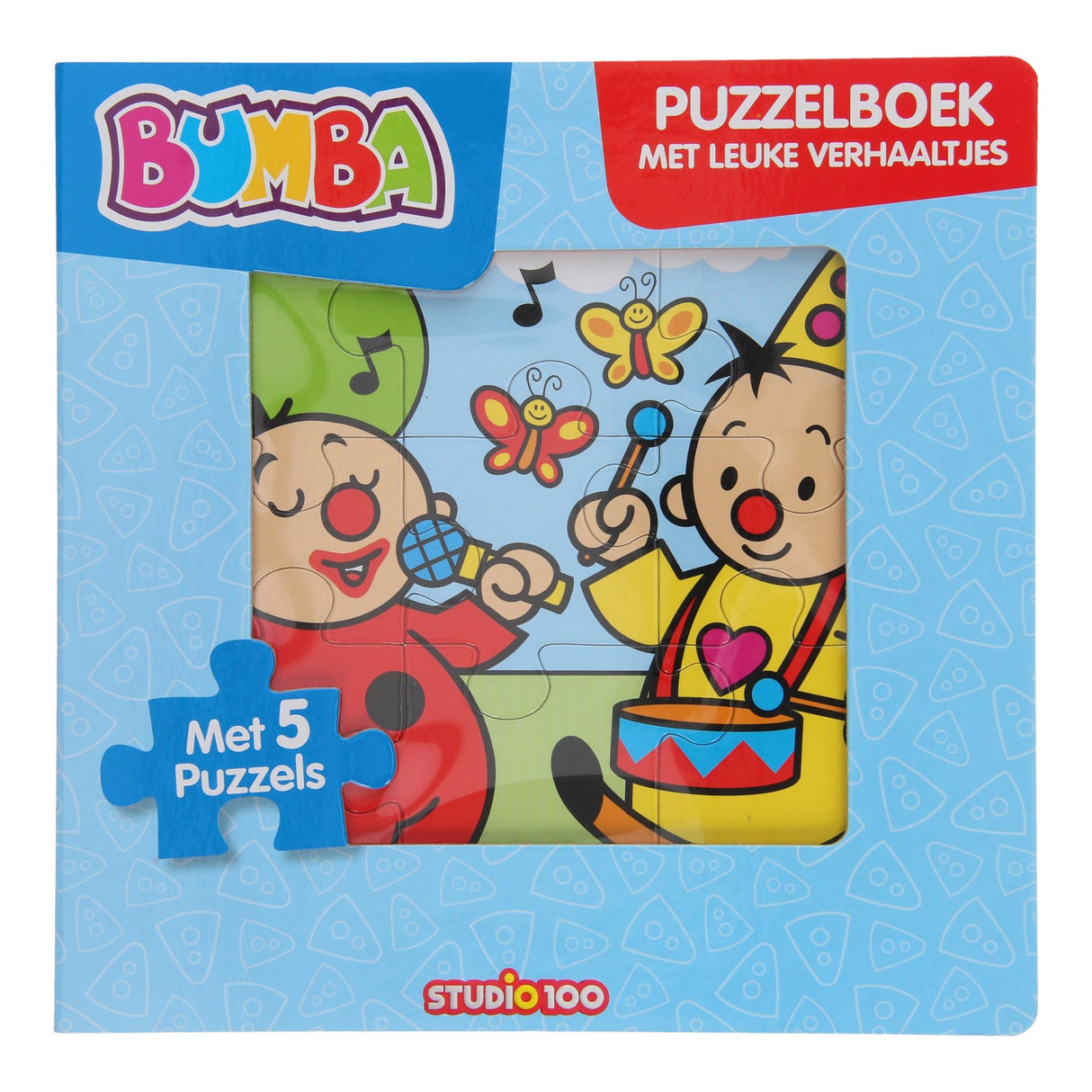 Livre de puzzle de bumba avec des histoires amusantes