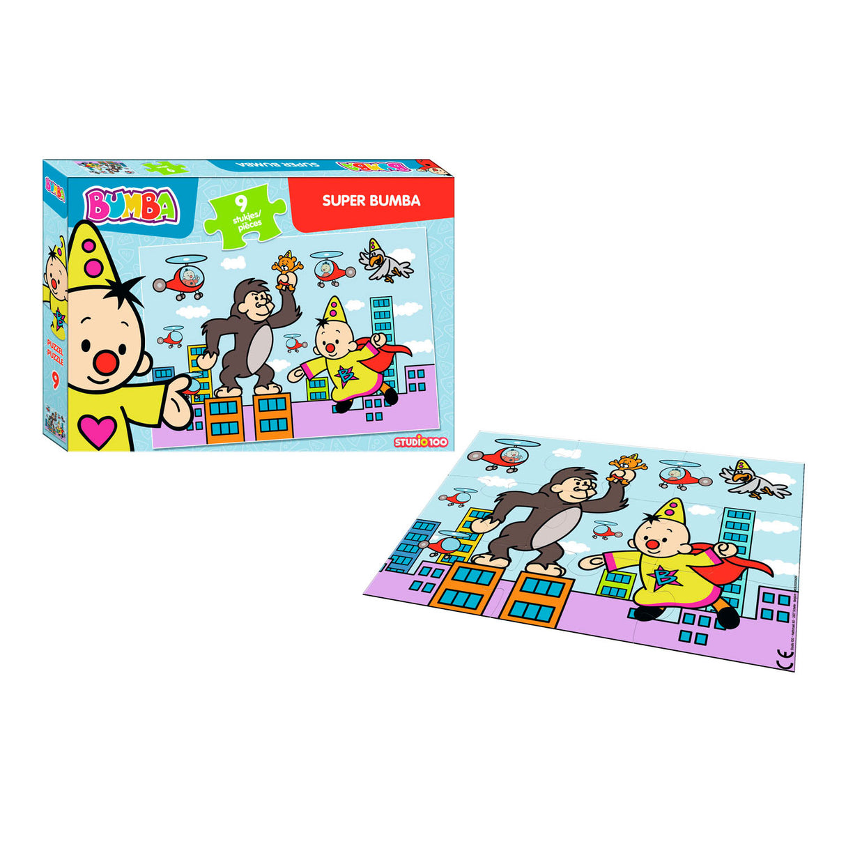 Bumba Puzzle Super Bumba, 9st.