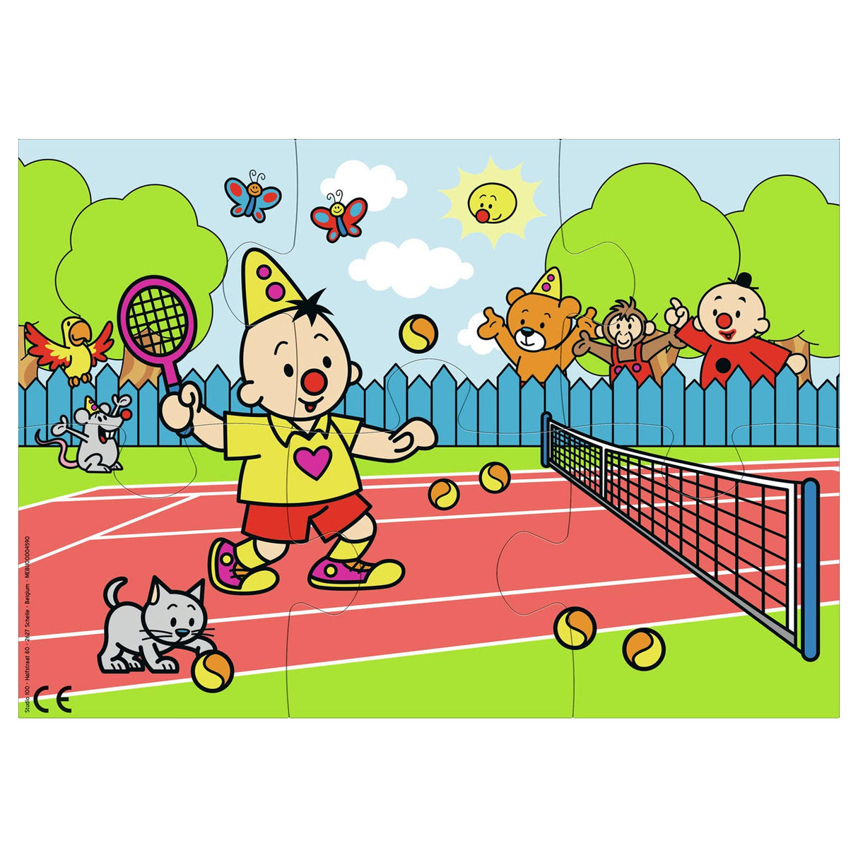 Bomma Puzzle - Tennis, 6st.