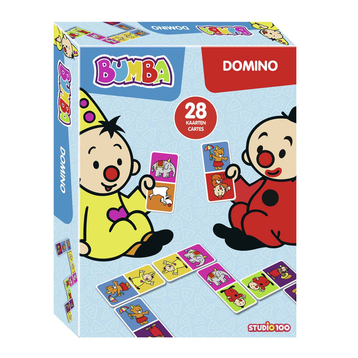 Estudio 100 Juego de viaje Domino