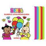 Bumba Cartboard Buch mat Schrëtt - Bumba's Liiblingsfaarwen