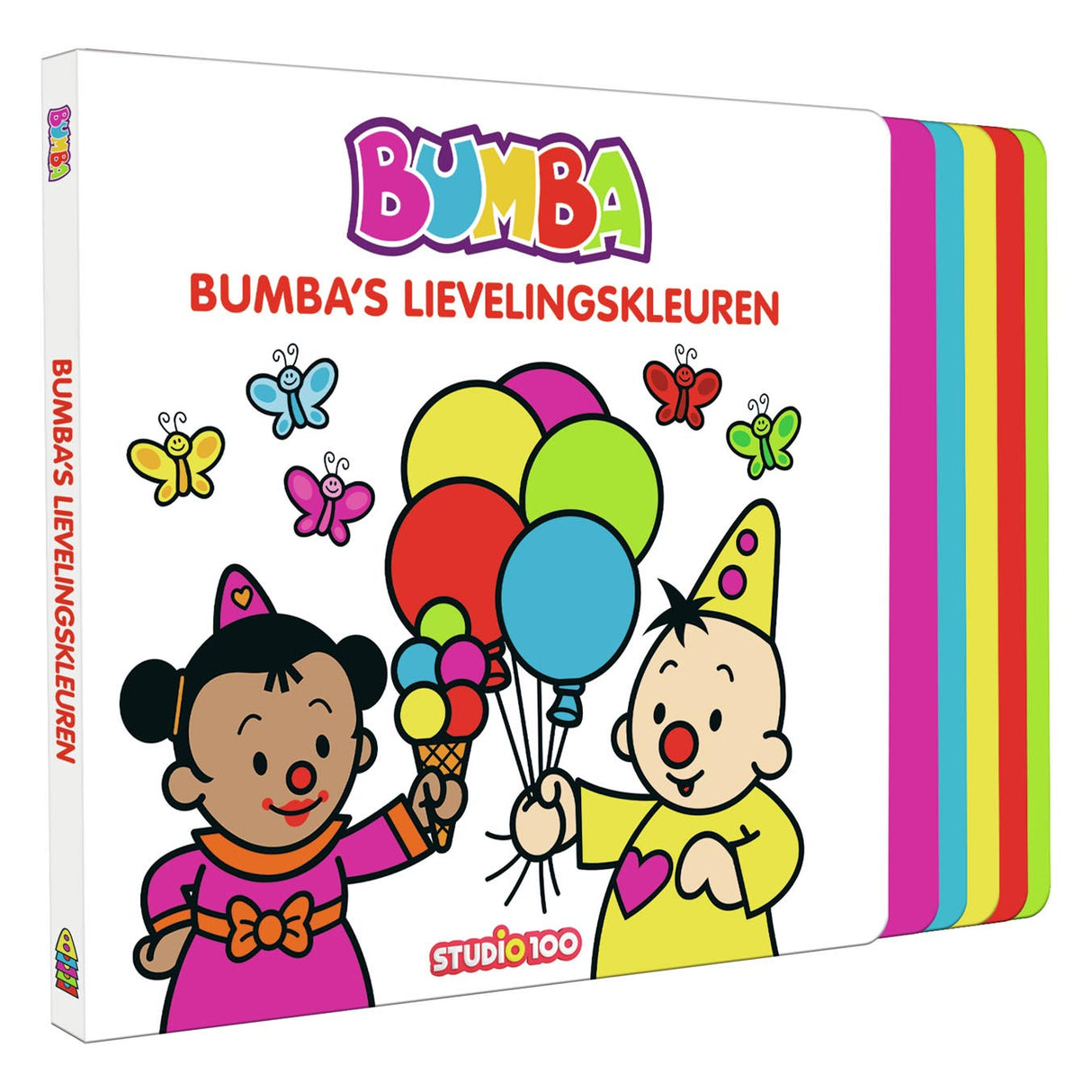 Bumba Cartboard Buch mat Schrëtt - Bumba's Liiblingsfaarwen