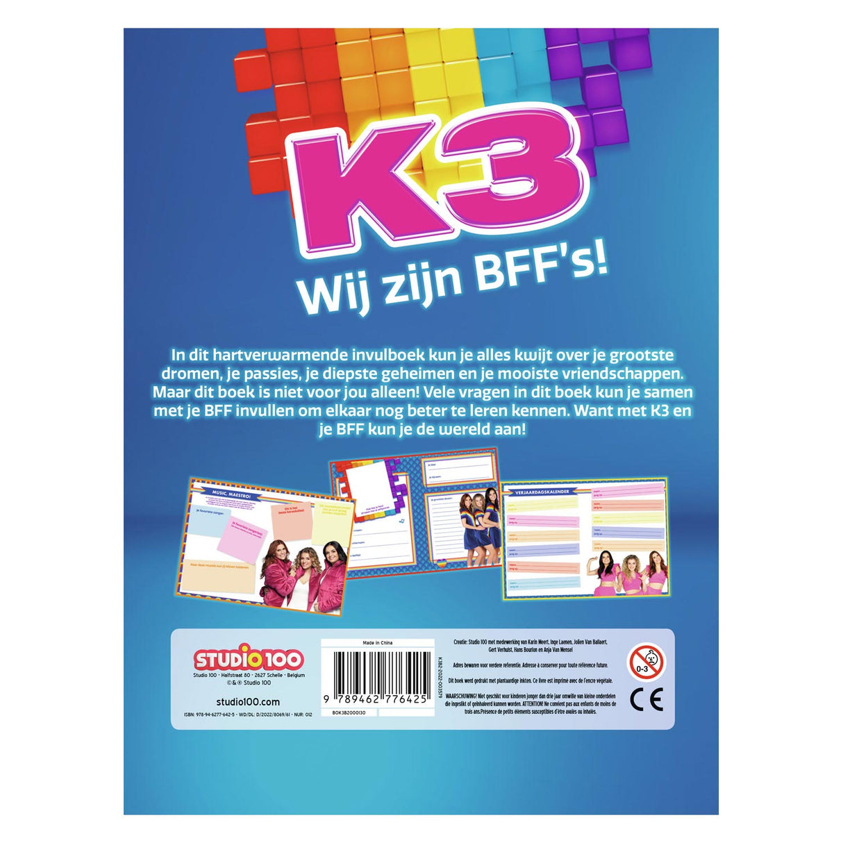 Studio 100 BFF -Stutbuch