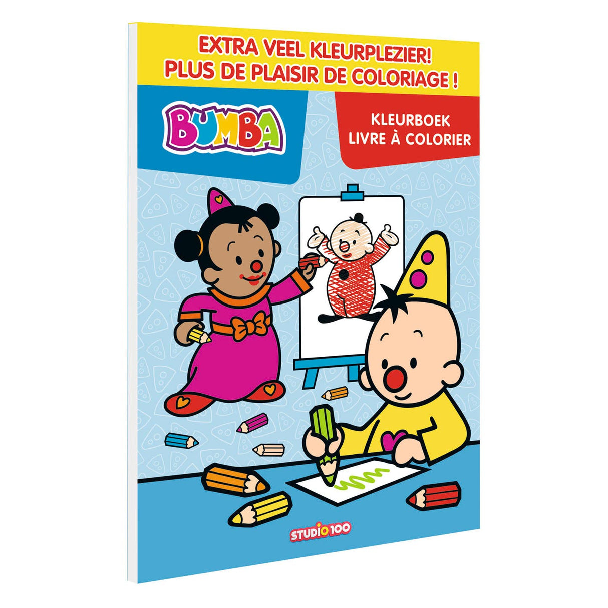 Studio 100 Bumba: Faarwen Buch Frënn