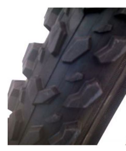 Deli Tire forkdeli 24x1.95 coarse 50-507 black