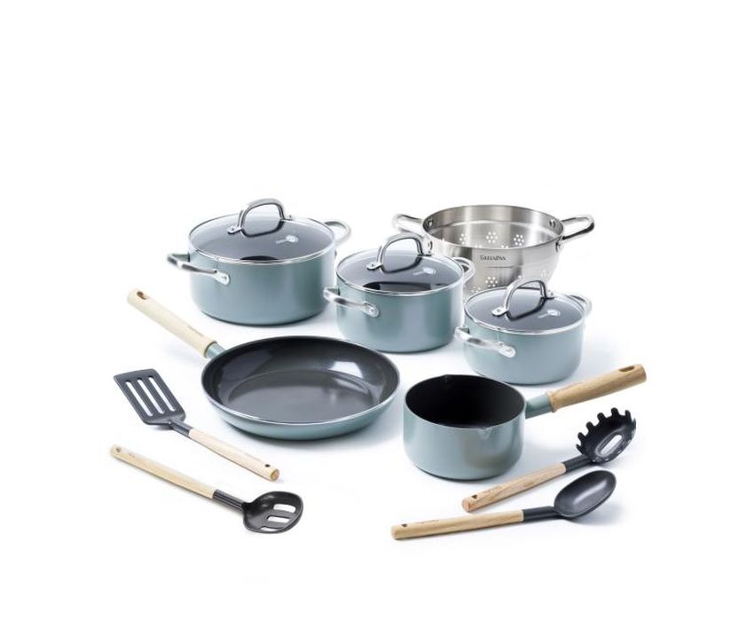 Greenpan Keramik Net-Stick Pan Set 13-Stéck