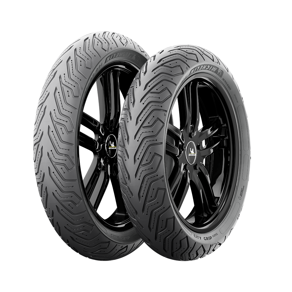 Michelin Buitenband 100 80-14 City Grip Saver 48S Przedni tył TL