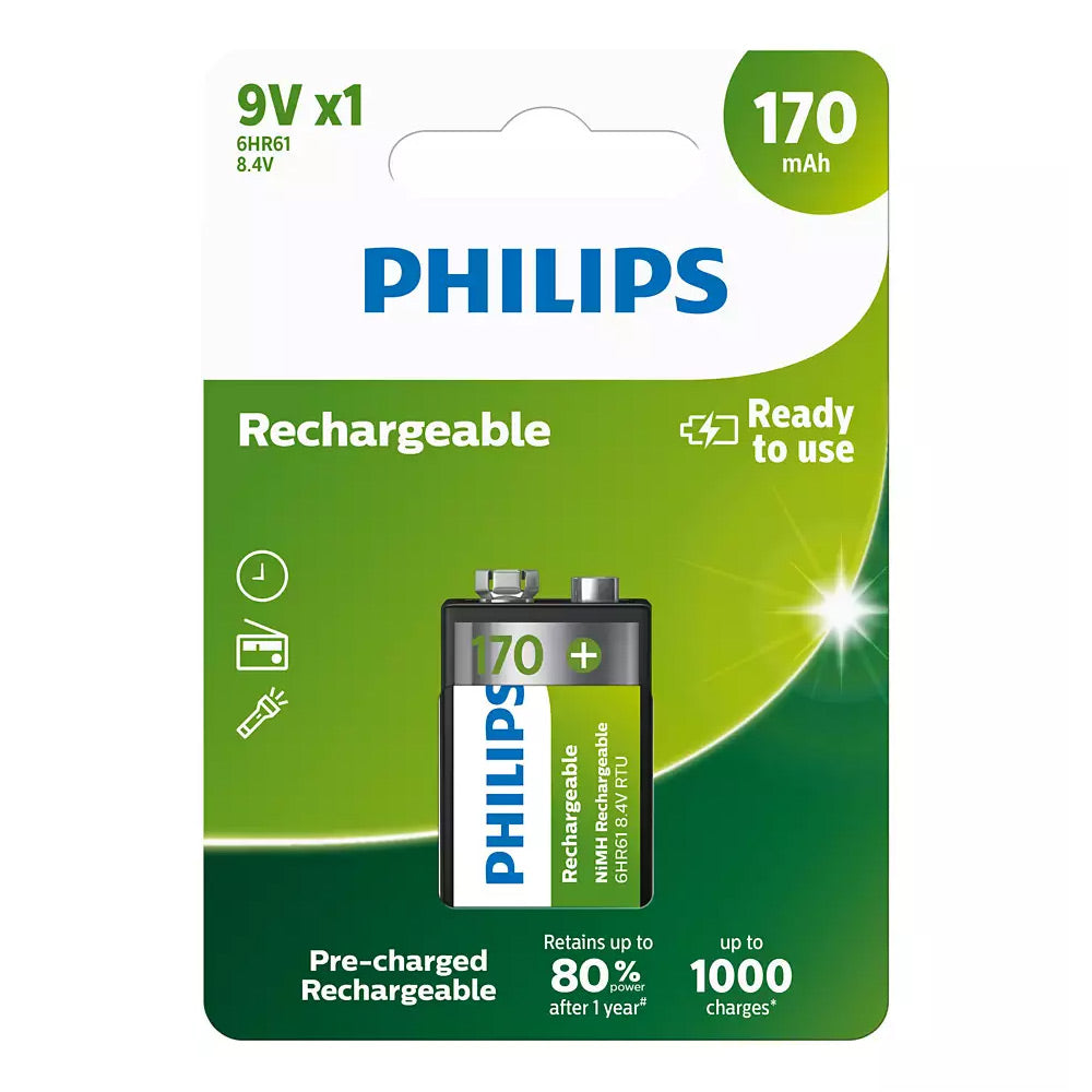 Battery Sales Europe Rechargeable Battery Rechargeable NIMH 9V HR22 170MAH