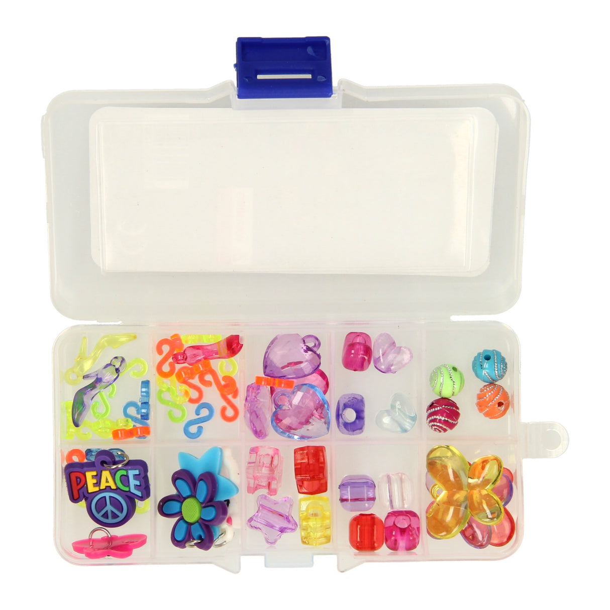 Loom band accesoires kit, 55dlg.