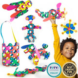 Clixo Magnetic Building Toys Rainbow Pack, 42dlg.