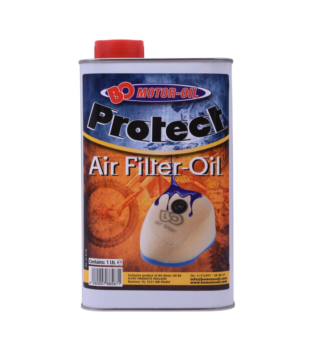 Bo Motor Oil Filtro de aire Aceite Bo Proteja el aceite de filtro de aire (1 l)