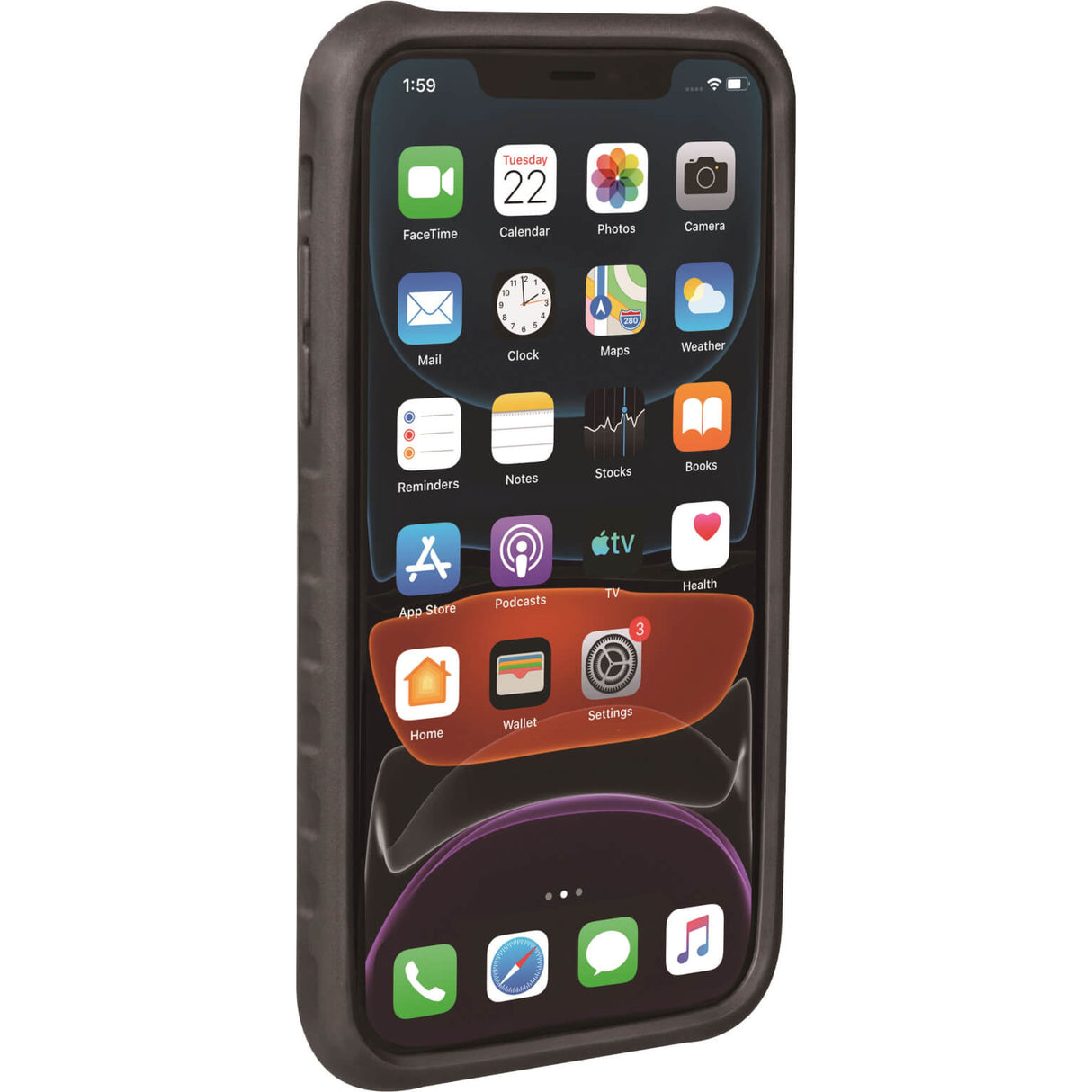 Tapeak Ridercase iPhone 11 Zw GRS cpl