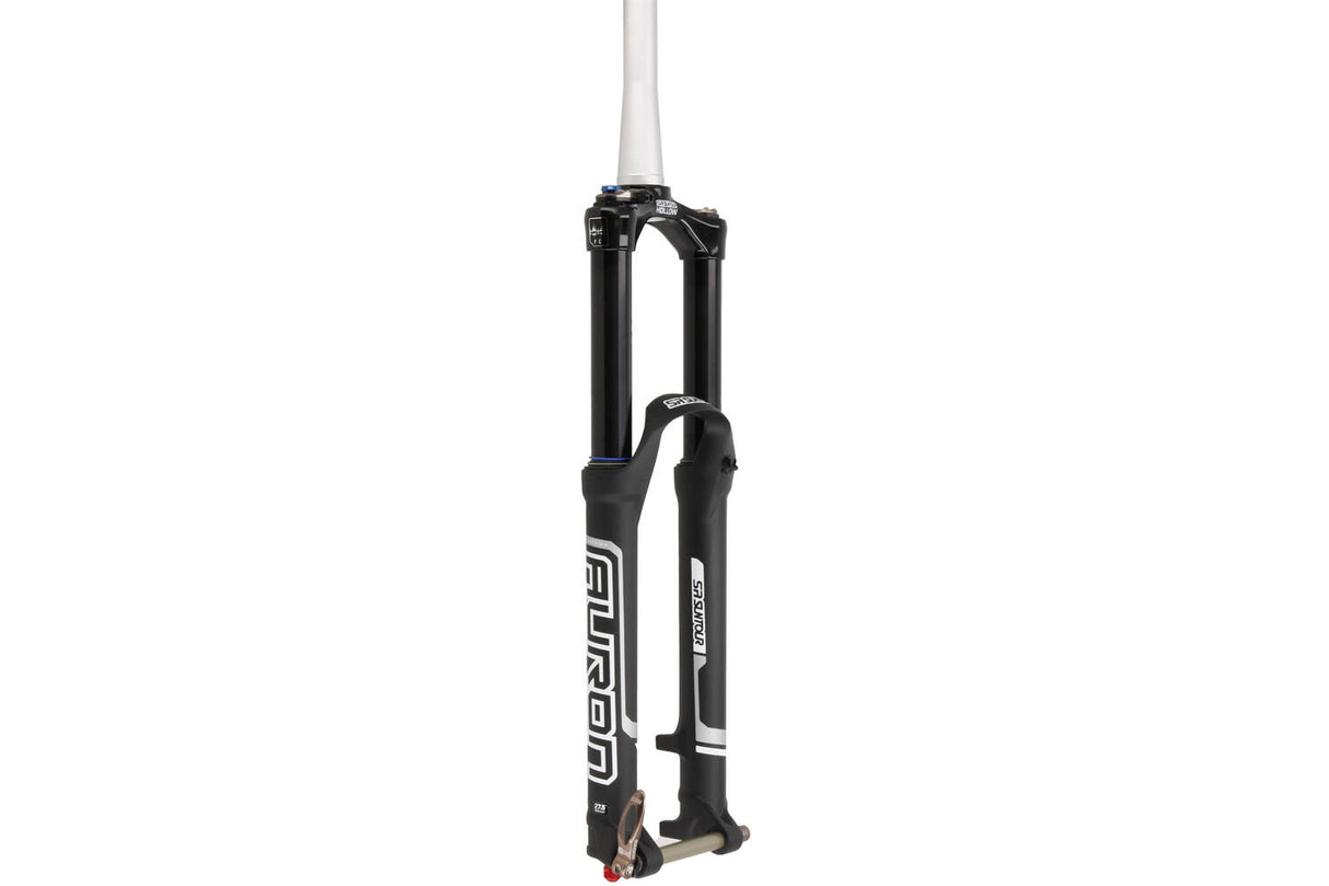 Srsuntour suntour auron aur fork 27.5 '' rlrc 15qlc2ti 120-160mm rastremata nero