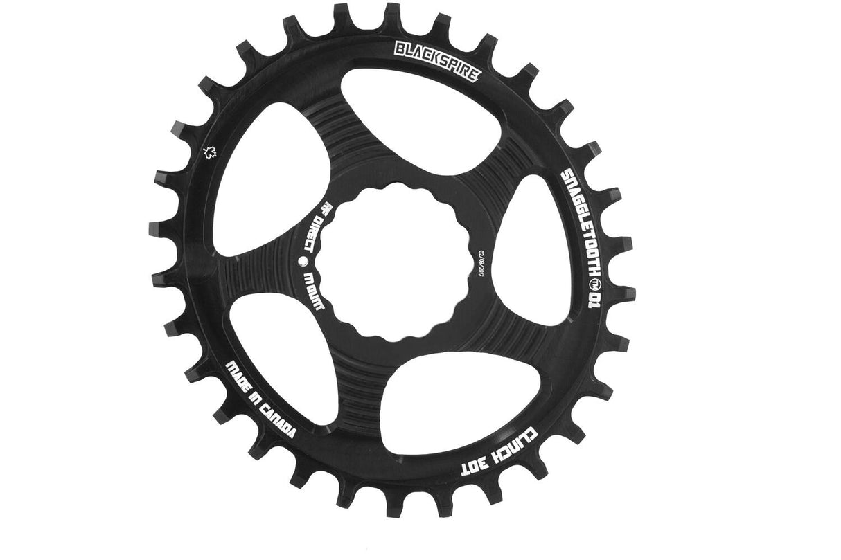 Blackspire Chaining Leaf Snaggletooth Oval Raceface Clinch 30 6mm Offset