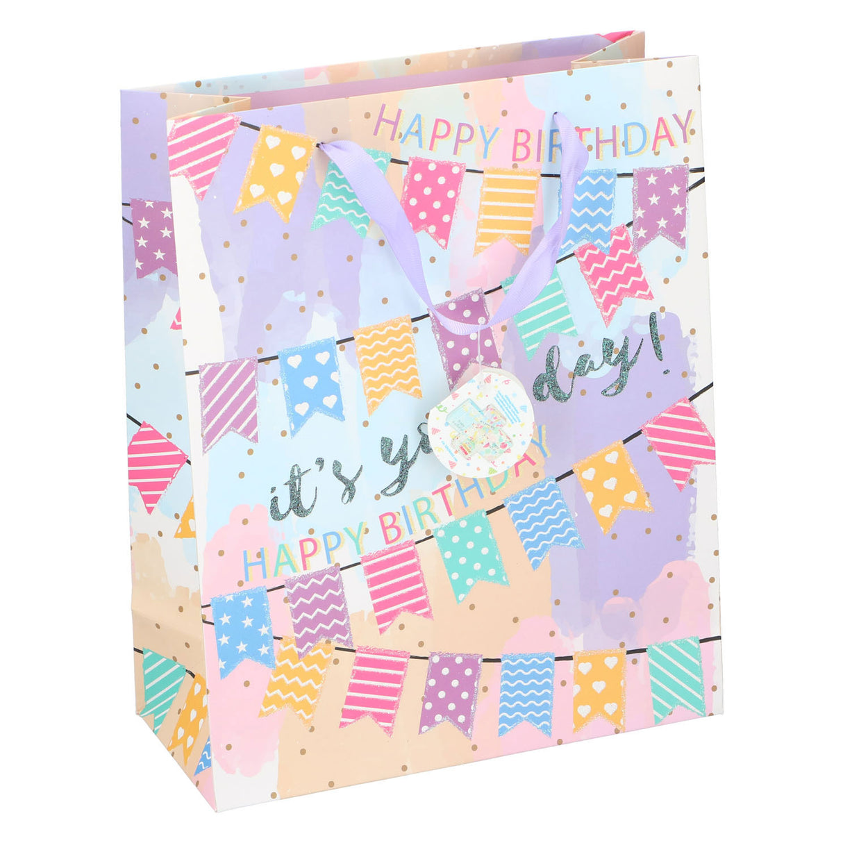 Gift bag Happy Birthday, 36x26x12cm