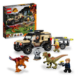 Lego Lego Jurassic 76951 Pyroraptor a Dilophosaurus Transport