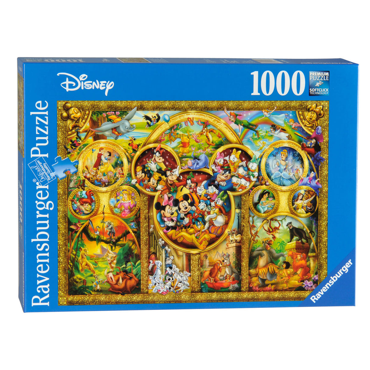 Ravensburger most beautiful themes, 1000st.