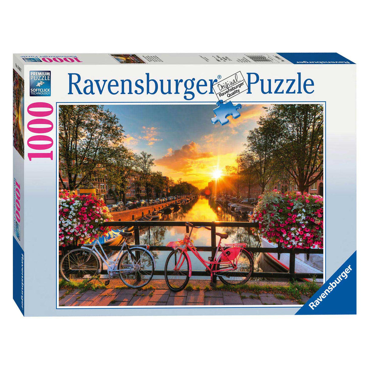 RAVENSBURGER PULSTER CICLING A AMSTERDAM, 1000st.