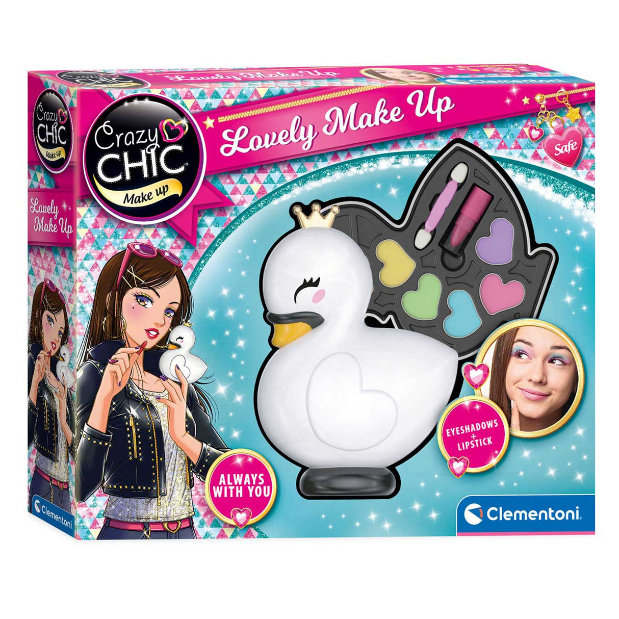 Clementoni Crazy Chic Make -up Schwan