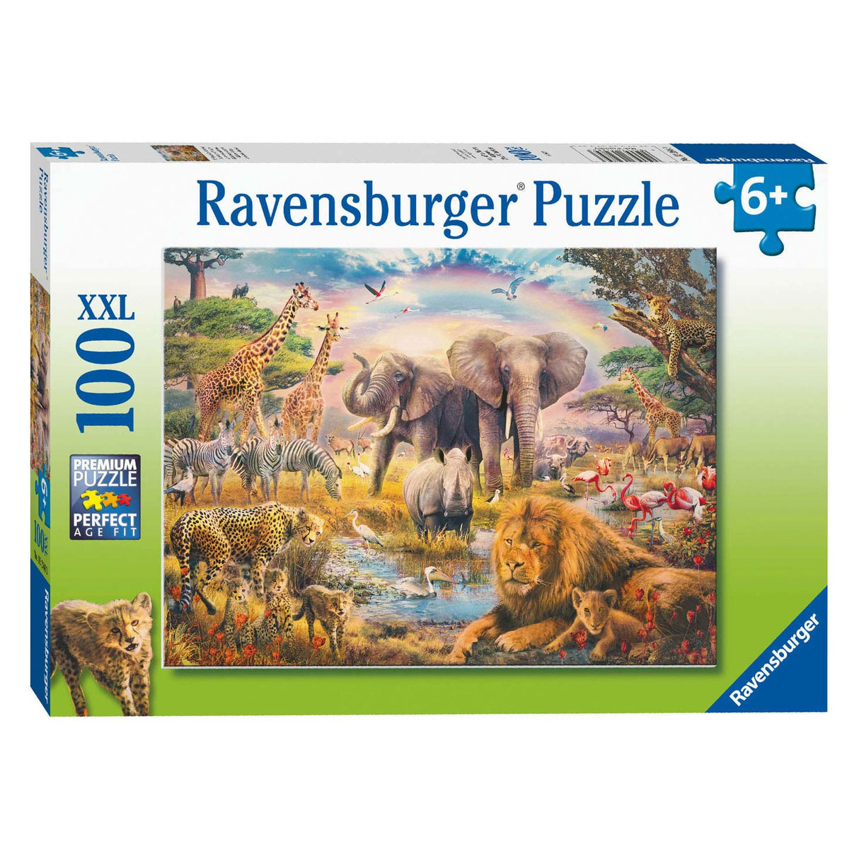 Ravensburger African Savannah Jigsaw Puzzle, 100.. Xxl