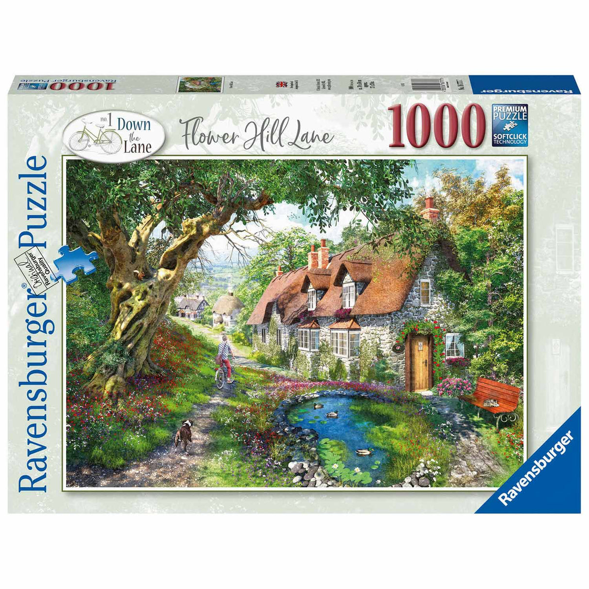 Ravensburger Flower Hill Lane, 1000st.