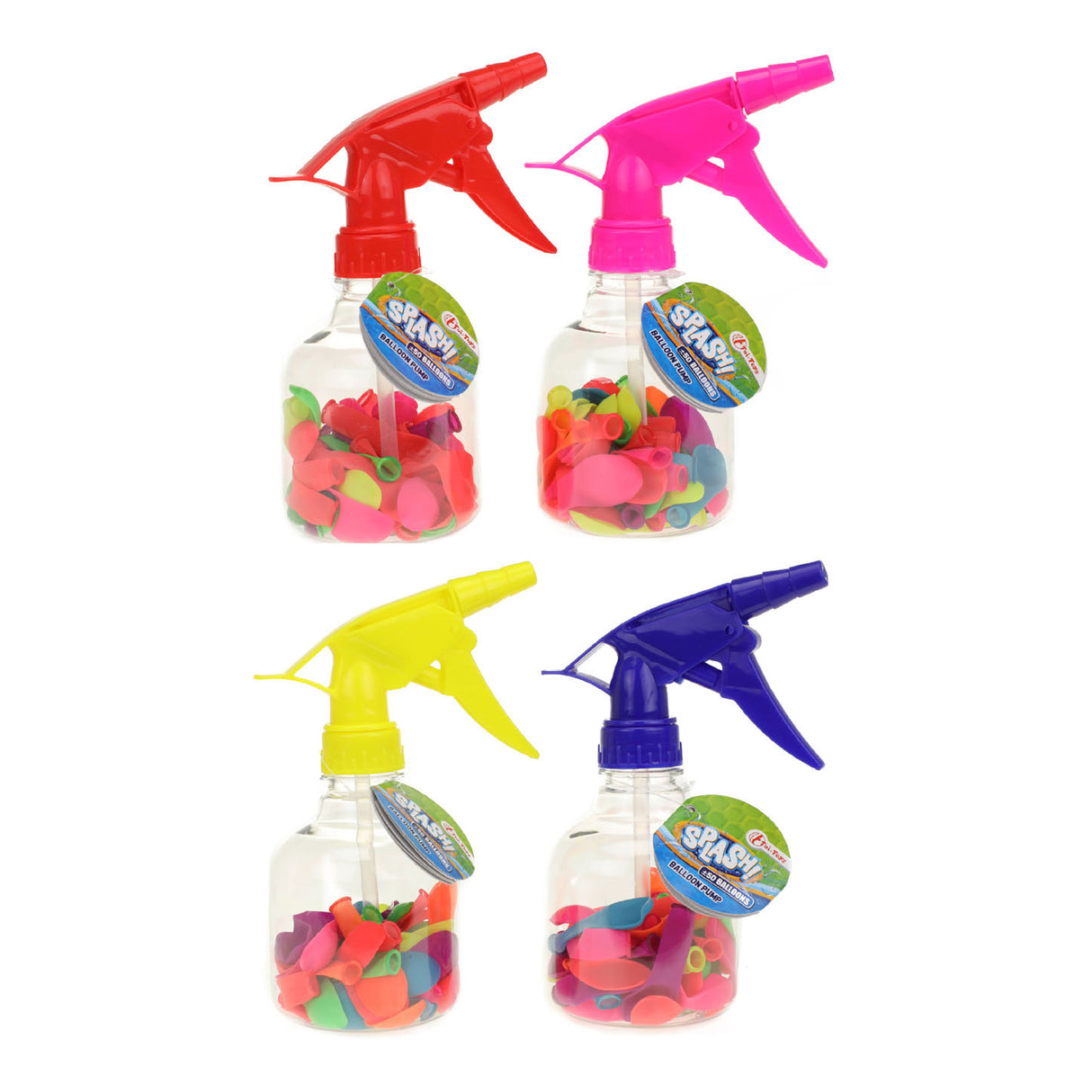 Splash balloon pump with 50 water balloons