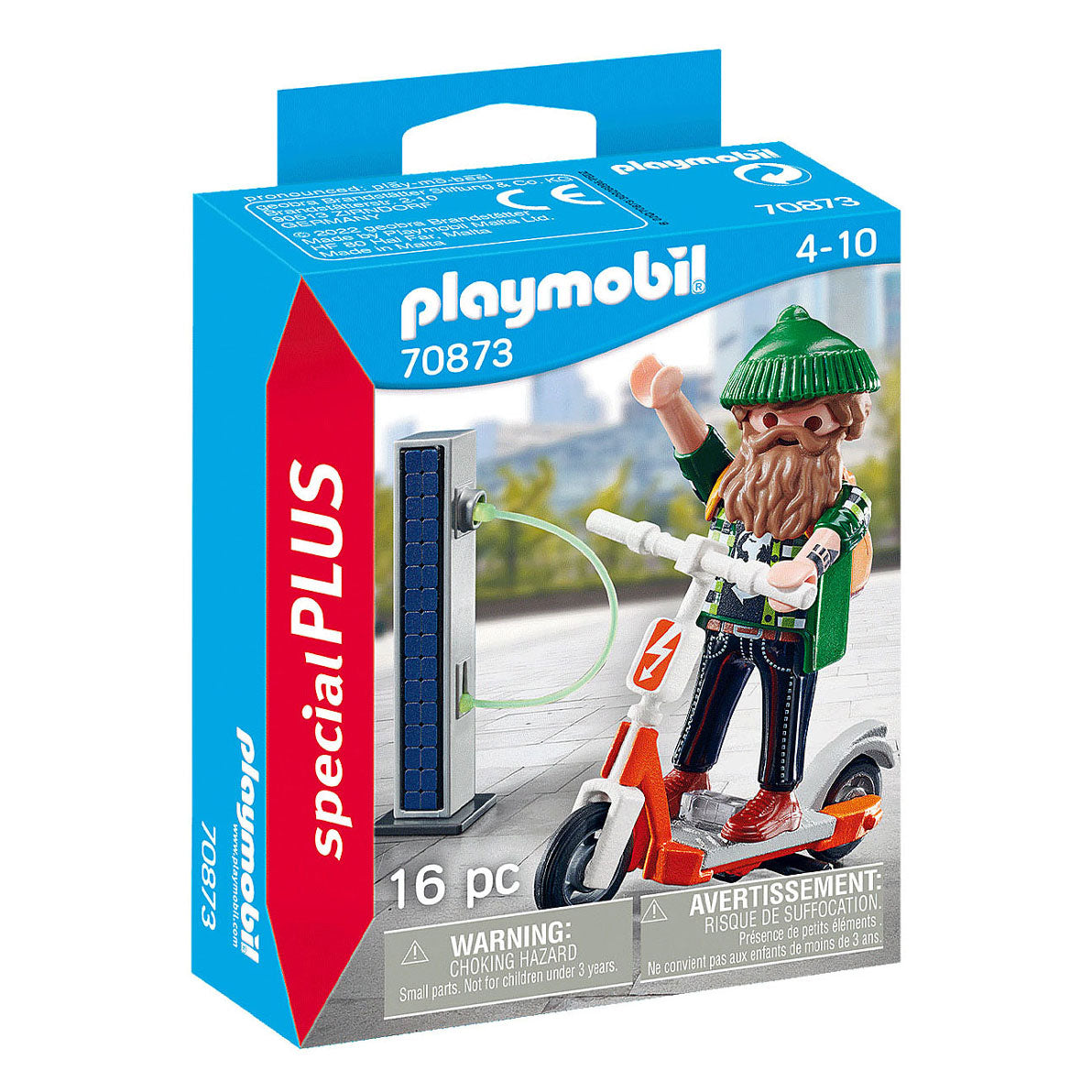 Playmobil Specials Hipster mit E-Scooter 70873