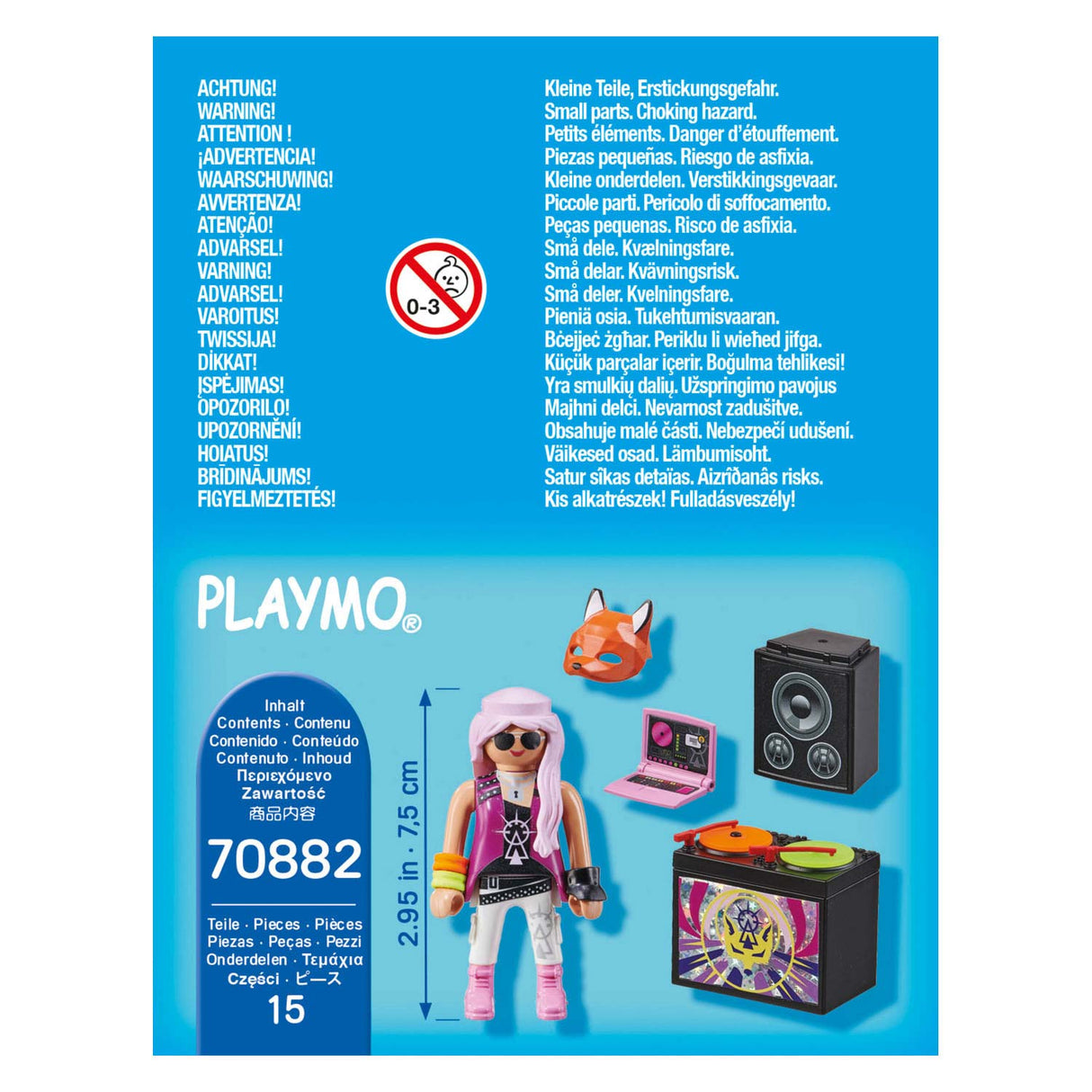 Playmobil Specials DJ avec plate-forme 70882