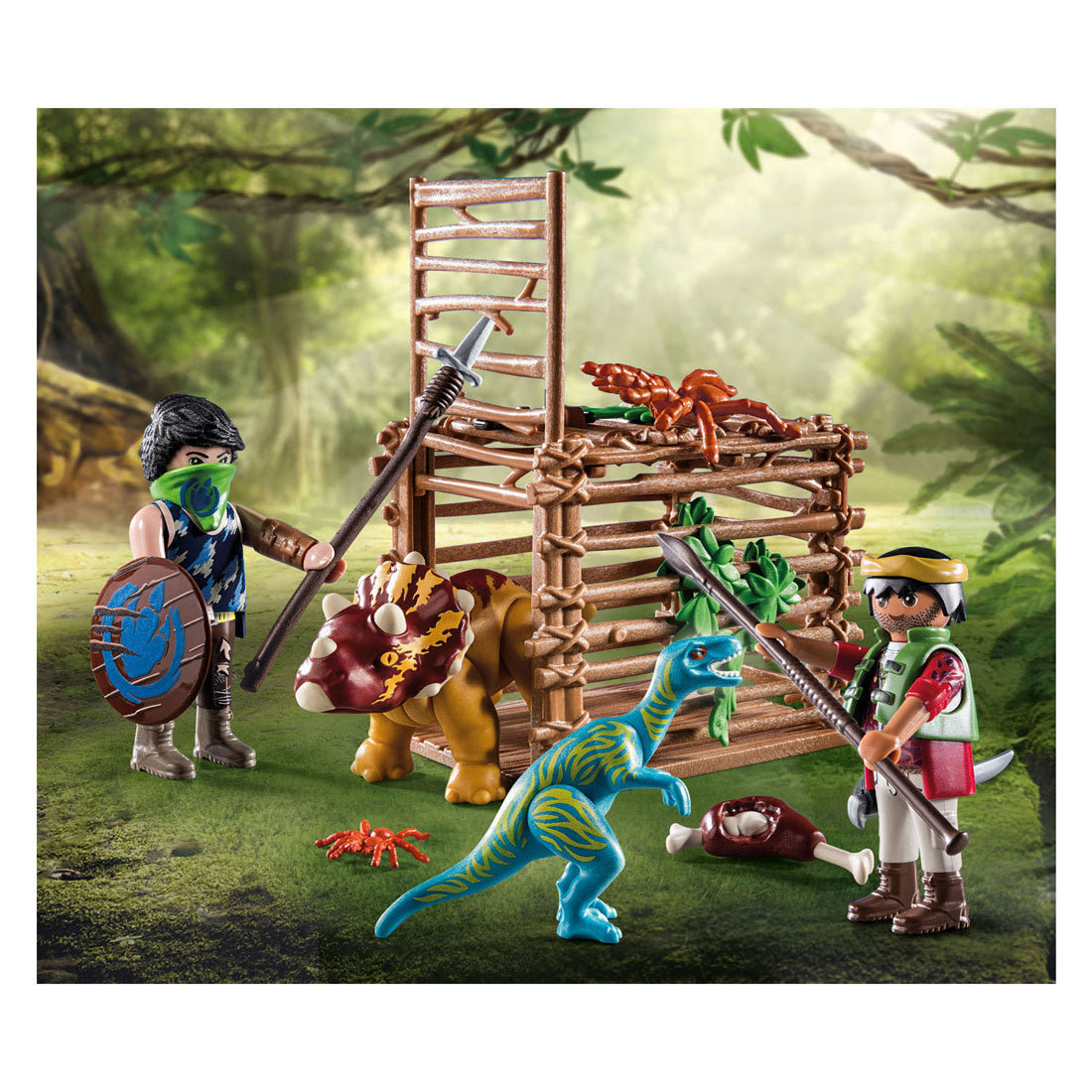 Playmobil Playmobil Rise Starterpack Liberación de Triceratops 71378