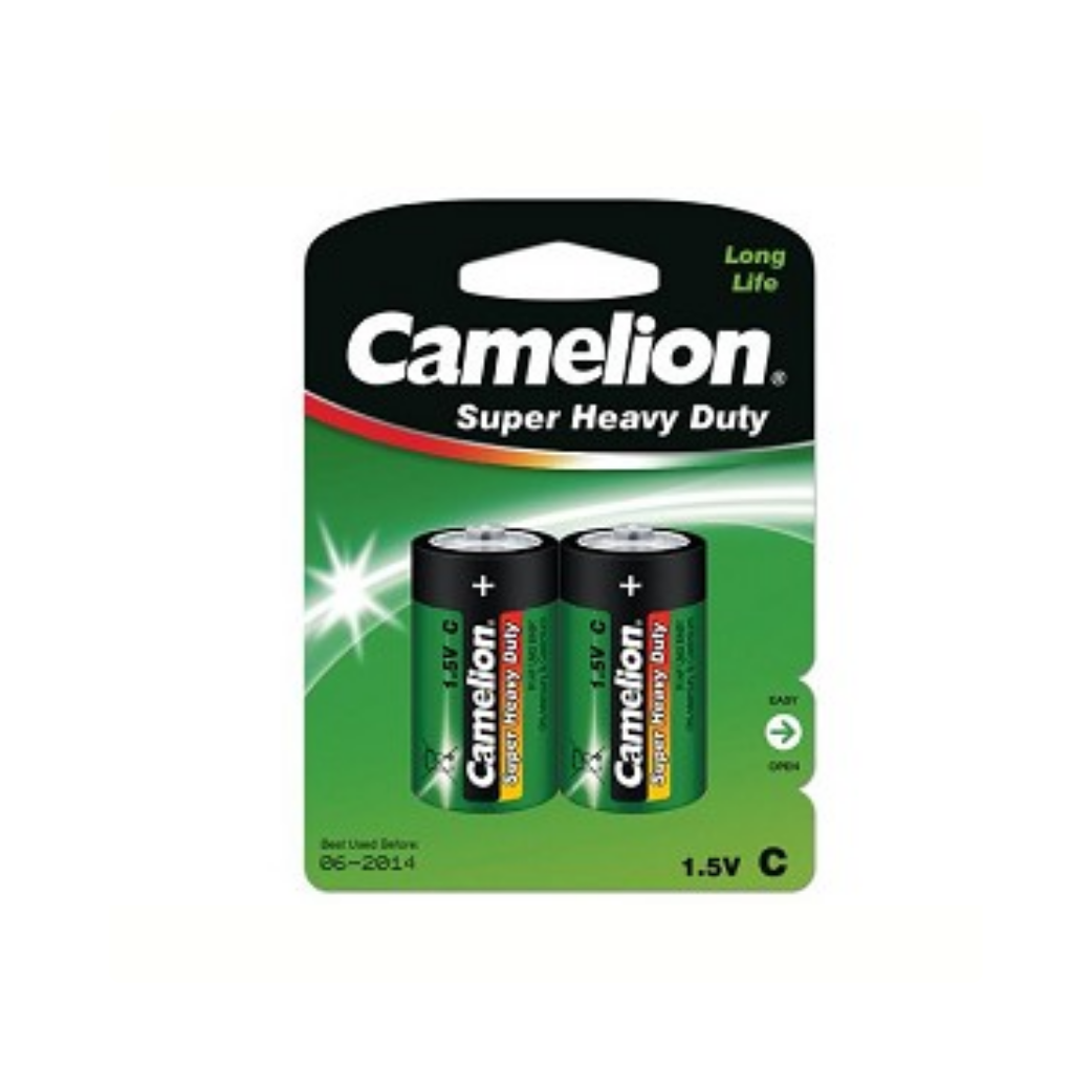 Camelion 1.5V C R14P Baby UM2 -batterier pr. 2