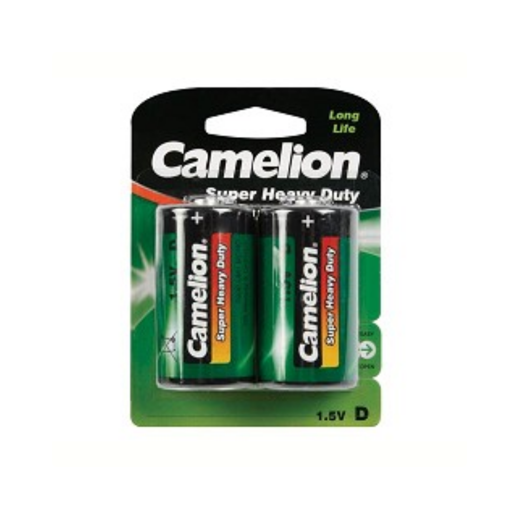 Camelion 1.5V D R20P Mono UM1 batteries per 2