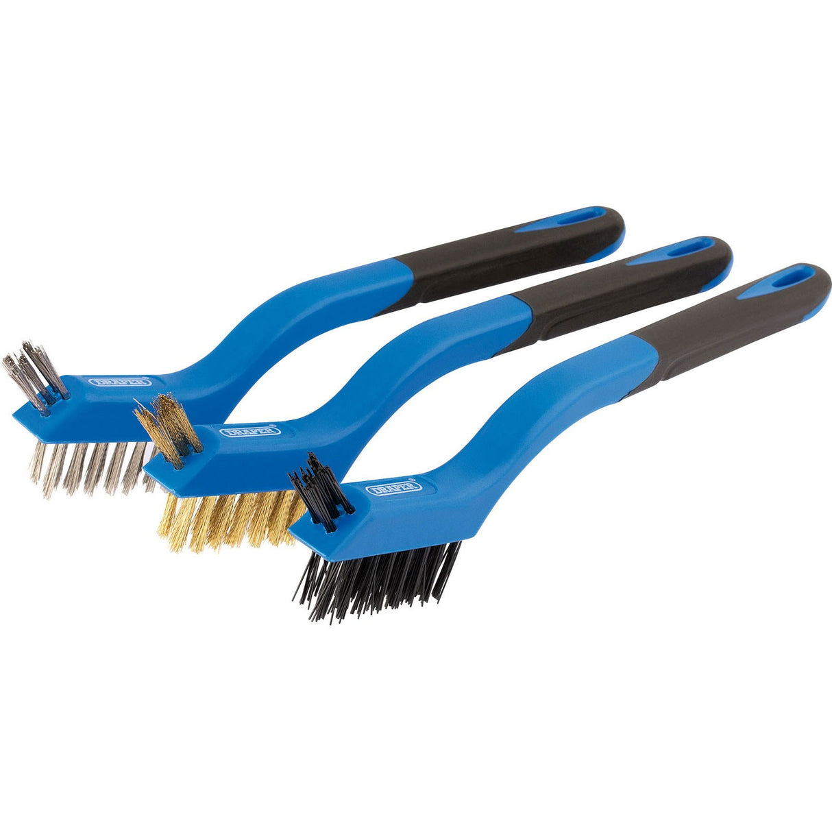 Divers mini-brosses en acier ensemble 3 pièces