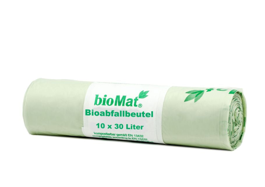 Biomat komposterbare søppelsekker 30l -10 stk.