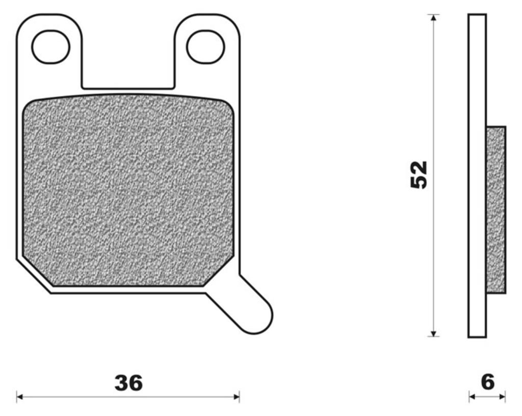 NewFren Brake Block Set FD0142