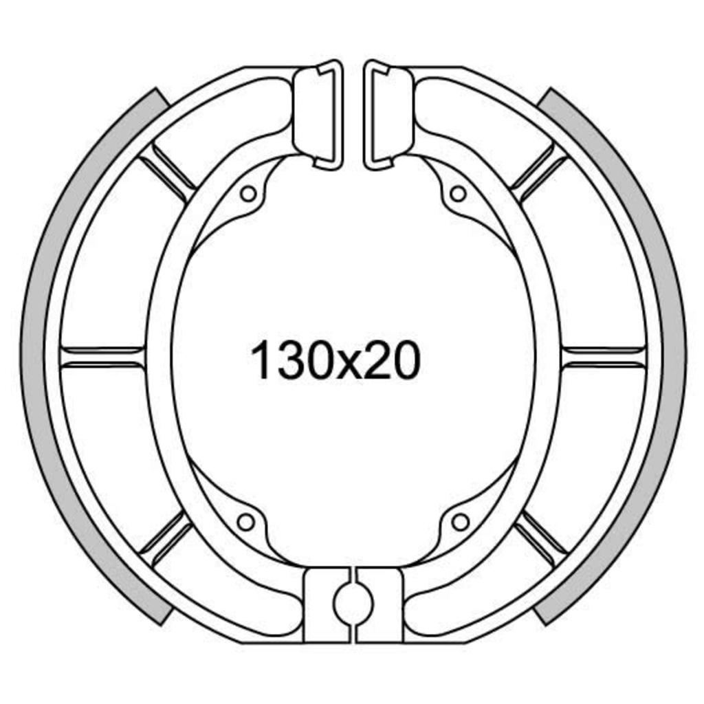 Segment segmentu brzdového segmentu Newfren Set GF1308