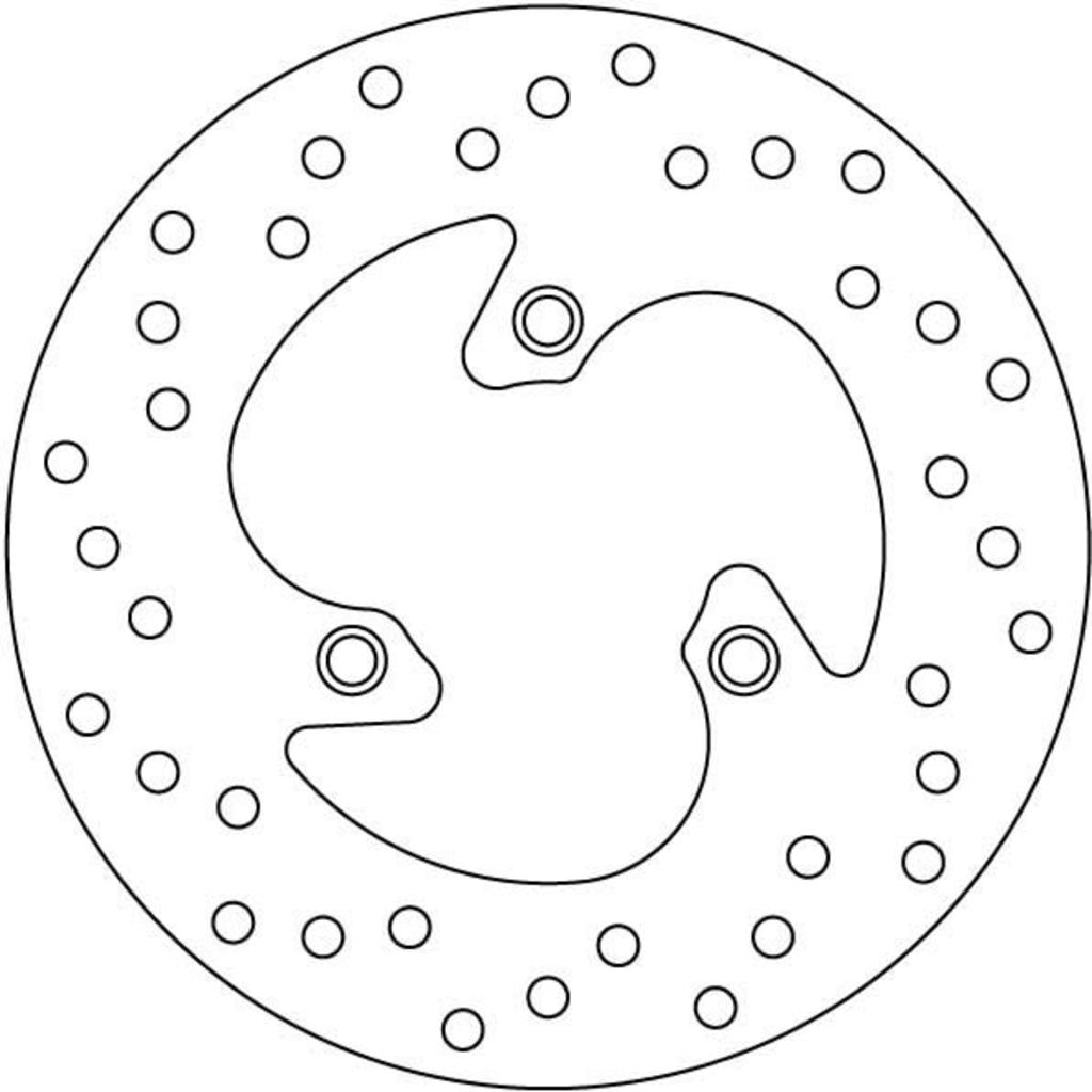 NOUVEAU DISC DE FREIN DF4001A | (Dos)