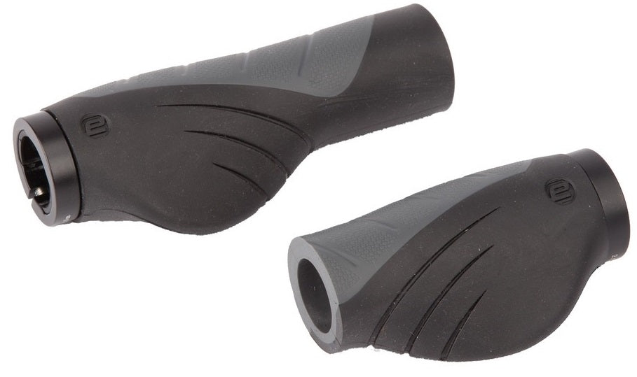 Ergotec grip aero 2 set handvatten 132 92mm zwart grijs