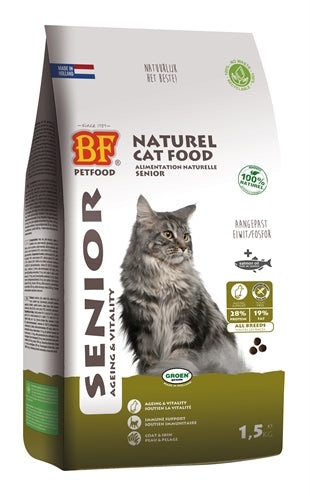 Bf petfood Cat senior ageing souplesse