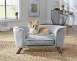 Enchanted pet Enchanted hondenmand sofa romy grijs