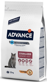 Advance CAT sterilizirani občutljivi starejši 10+