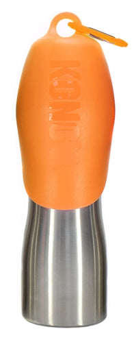 Kong H2O Botting Bottle en acier inoxydable orange