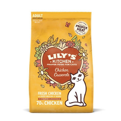 Lilie's Kichen Cat Erwuessene Poulet Caseler