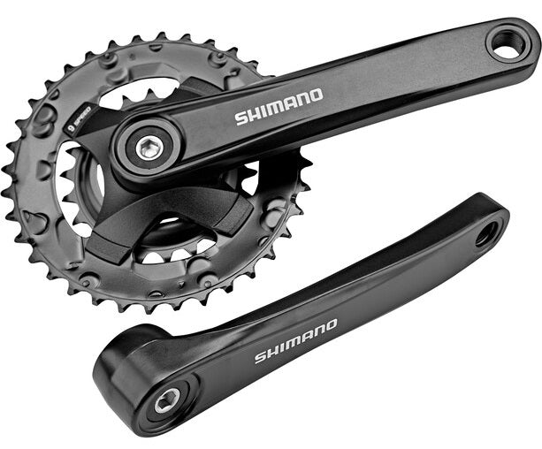 Shimano Crankset FC-MT101 9-Speed ​​36x22 tooth 175mm black